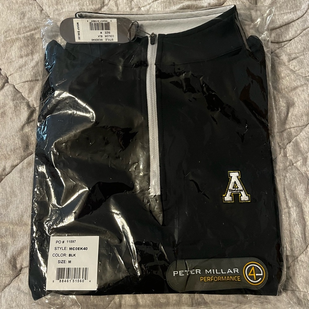 Peter Millar Black Performance e4 Pullover